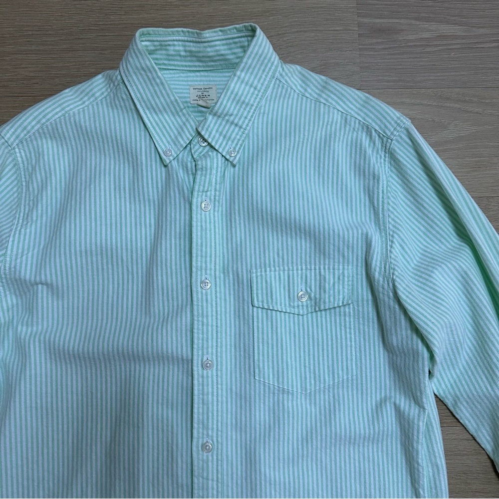 J.CREW - MENS VINTAGE OXFORD SHIRT - SIZE MEDIUM - EXCELLENT CONDITION - Picture 3 of 6